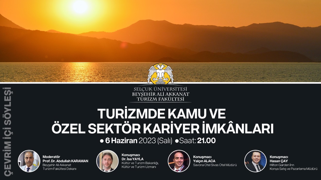 Turizmde Kamu ve Özel Sektör İmkanları